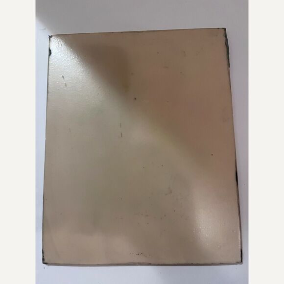 Clown Glass Painted Tile Art Etched - Picture 5 of 7